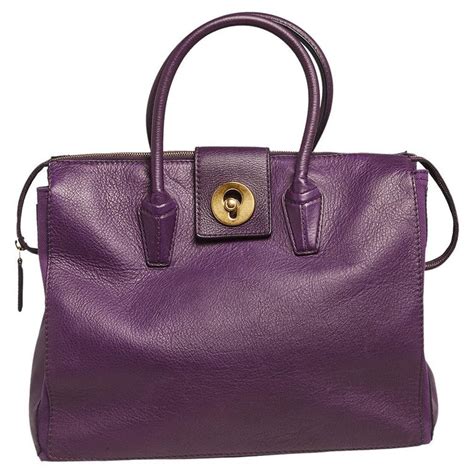 yves saint laurent purple bag